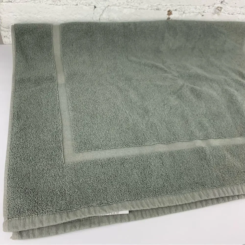 Cozy Earth Dark Grey Bamboo Viscose Cotton Large Bath Mat 27”x 45”
